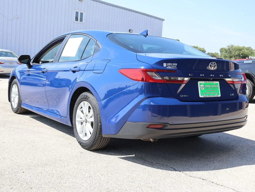 Used 2025 Blue Toyota LE image 3