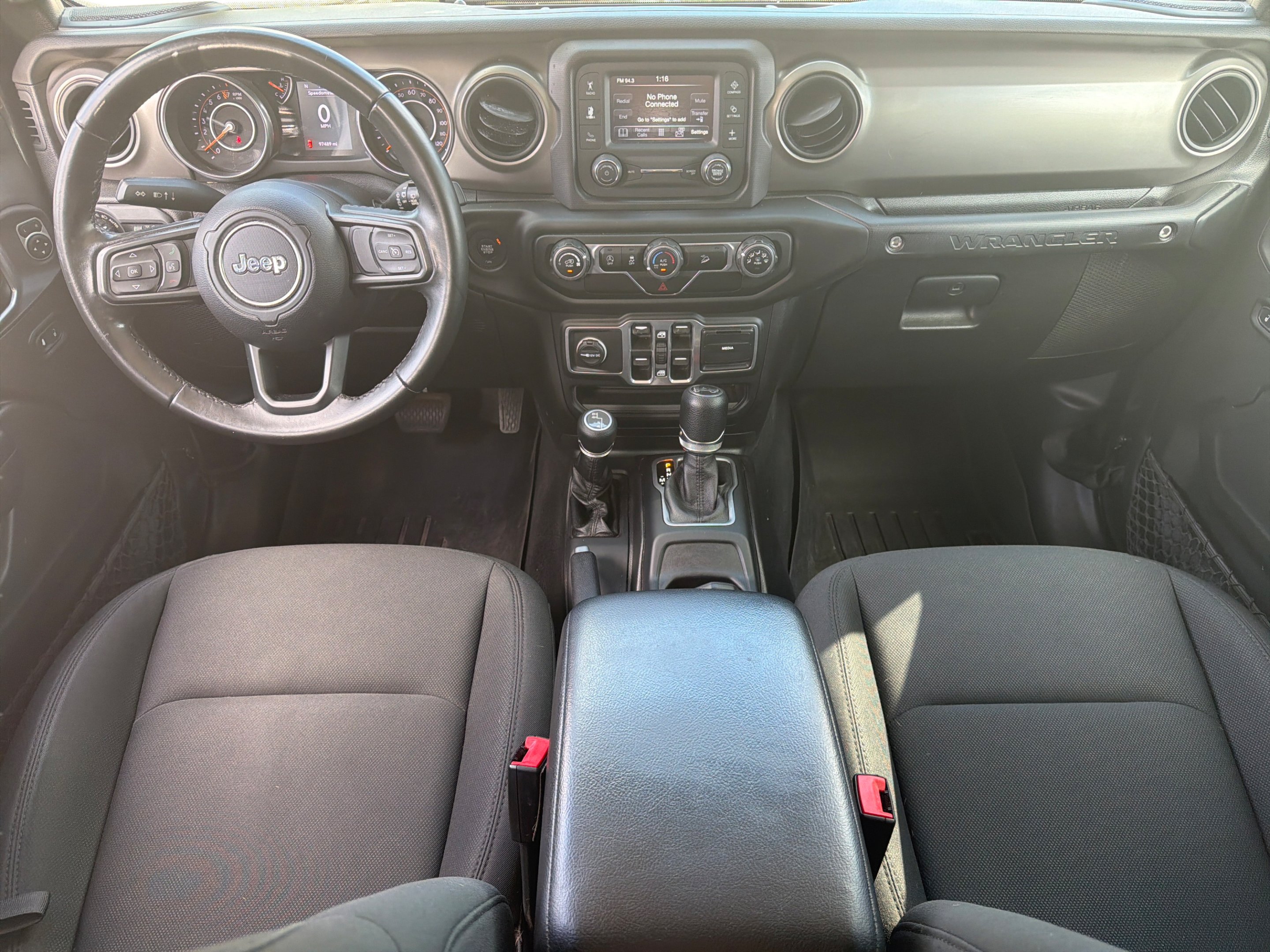 Used 2018 Granite Crystal Metallic Clearcoat Jeep Sport S image 8