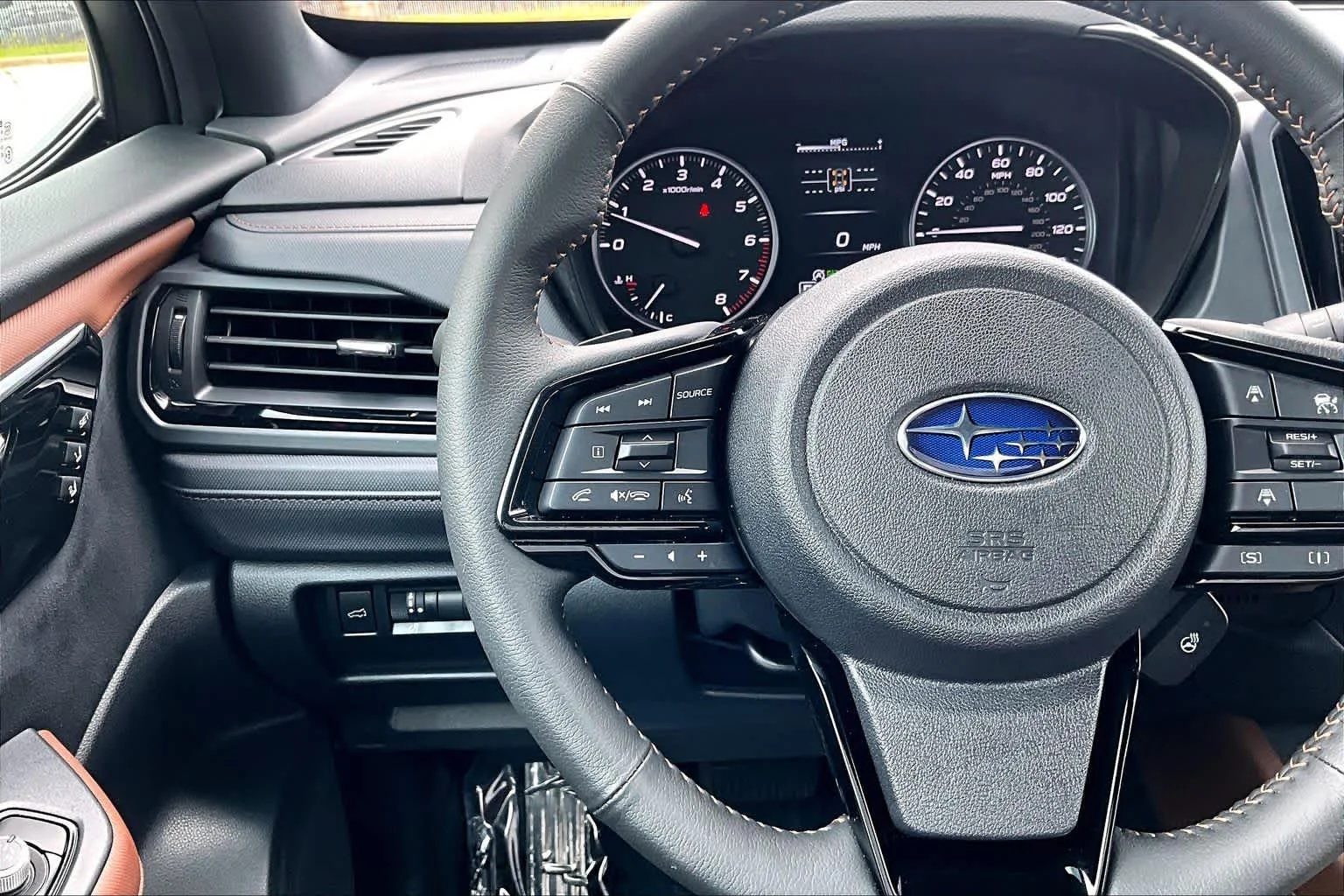 Used 2025 Crimson Red Pearl Subaru Touring image 21