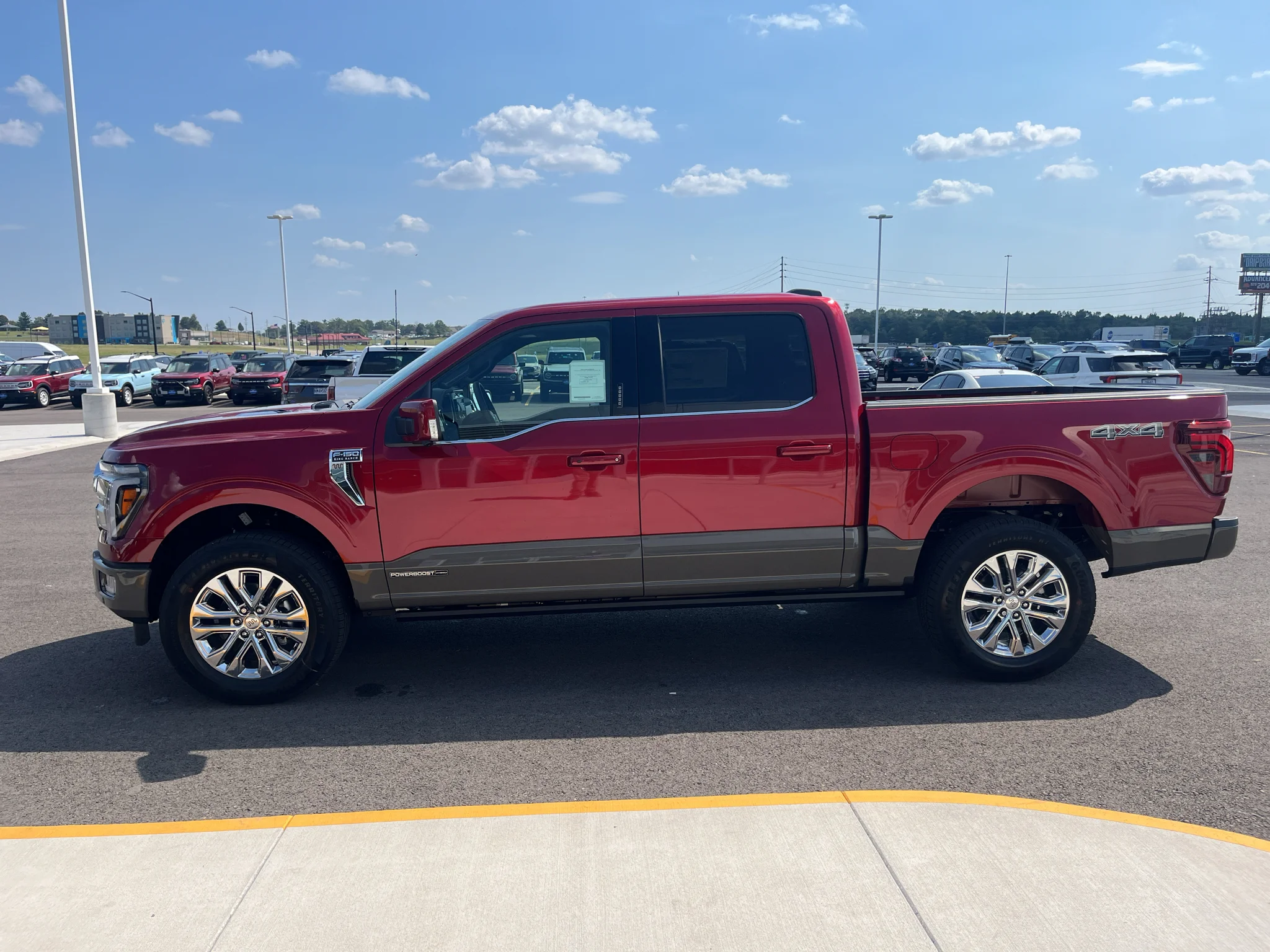 New 2026 Ruby Red Metallic Tinted Clearcoat Ford King Ranch® image 8