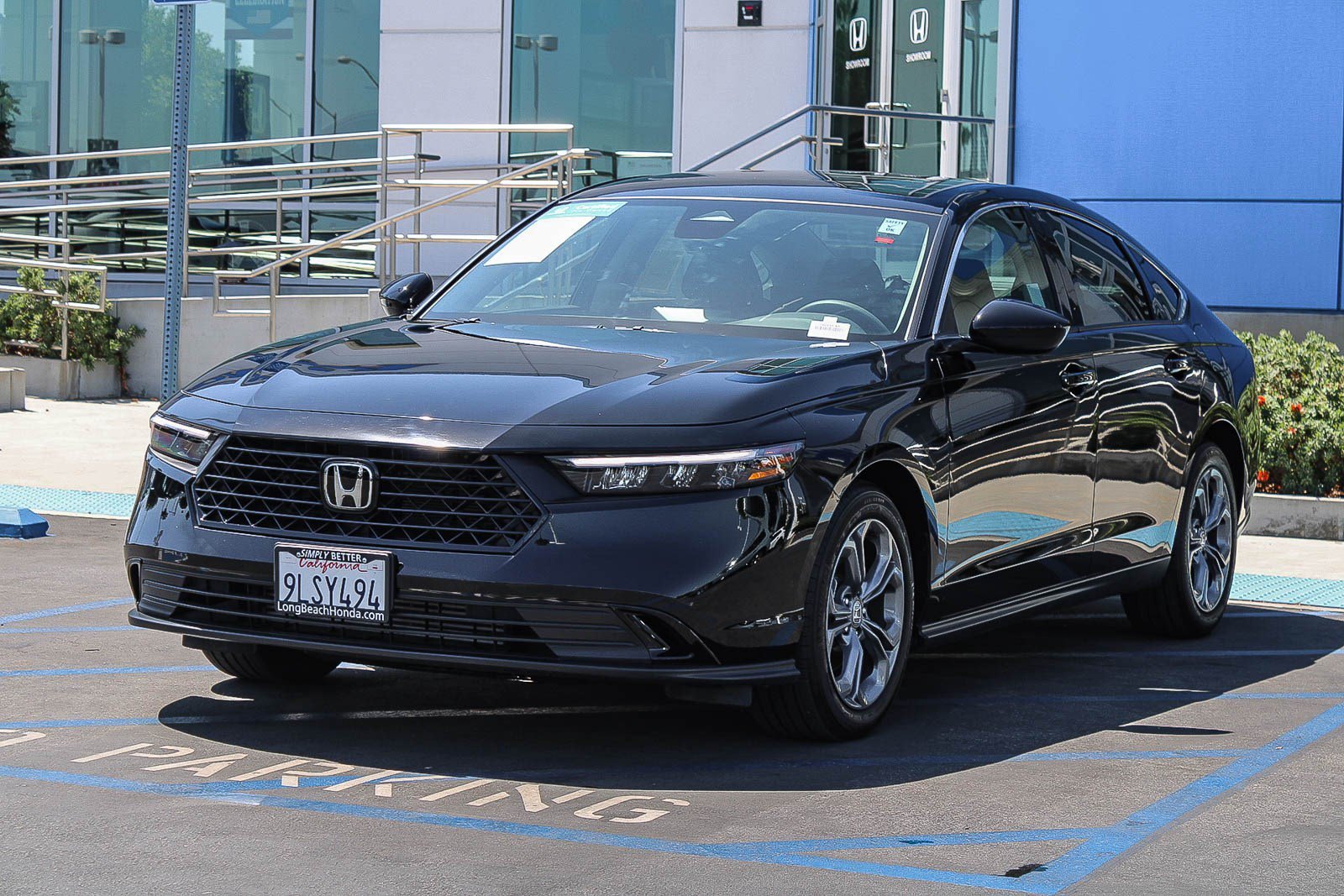 Certified Used 2024 Crystal Black Pearl Honda 1.5T EX image 3