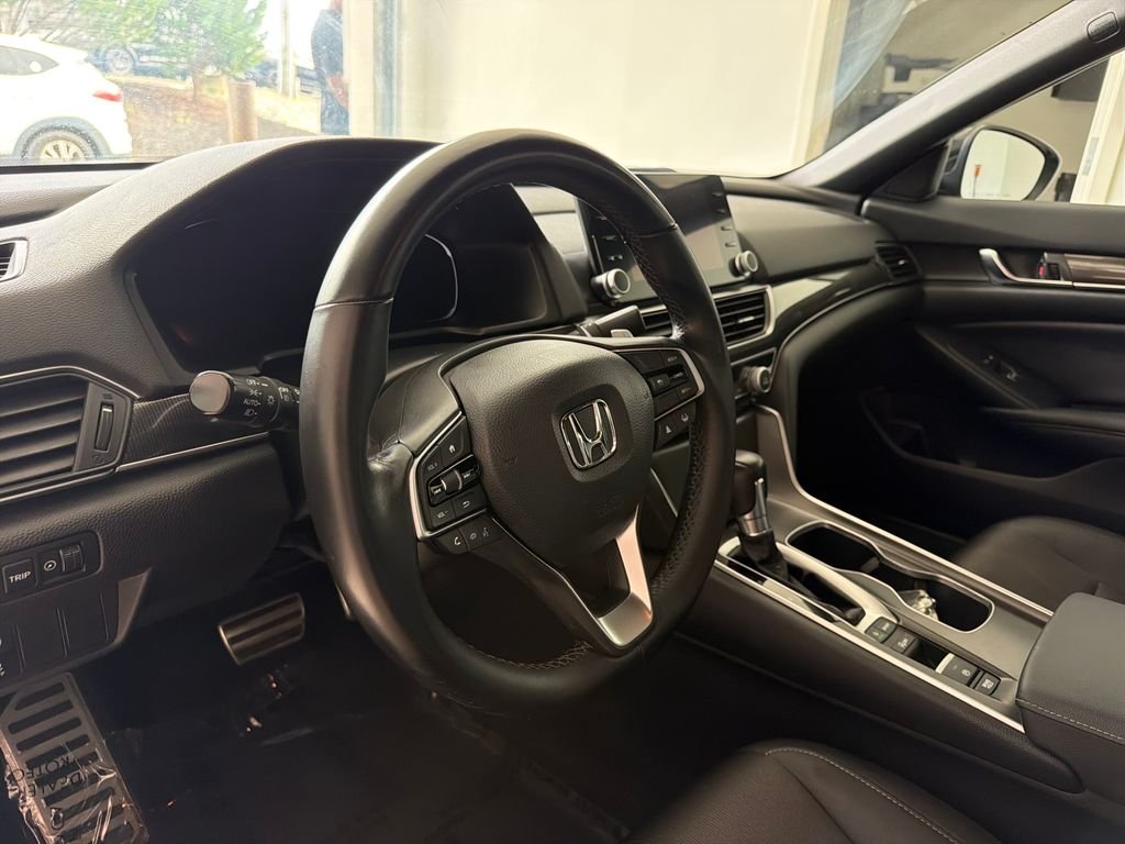 Certified Used 2022 Crystal Black Pearl Honda Sport image 15
