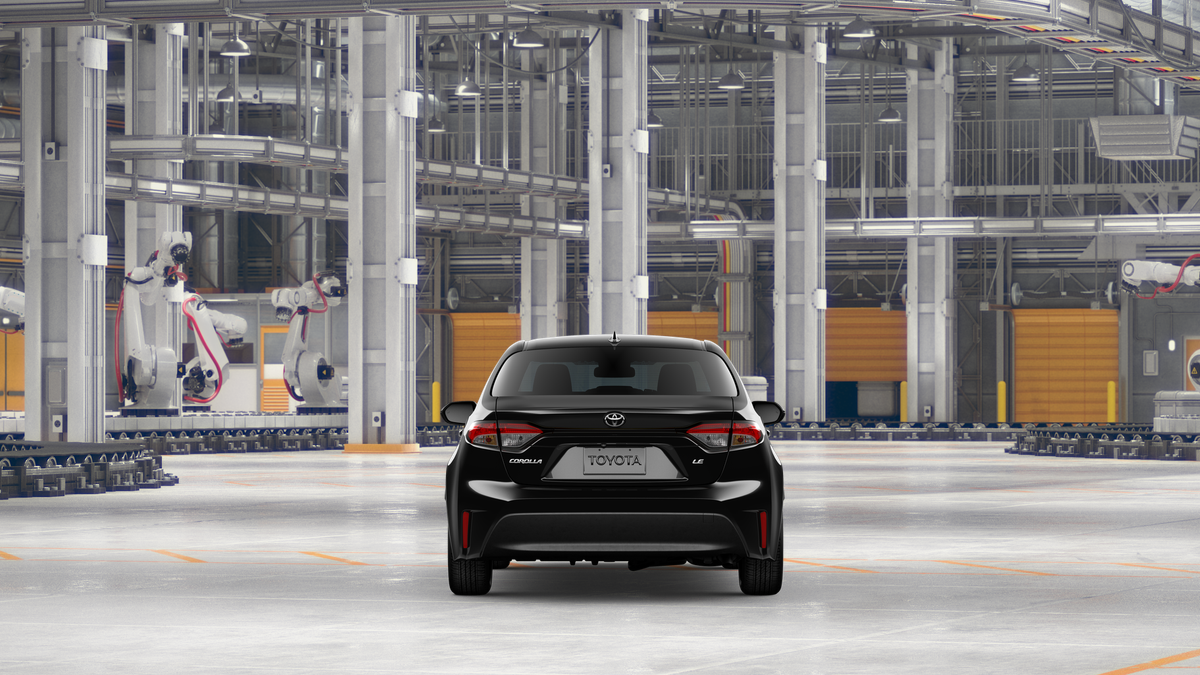 New 2026 Midnight Black Metallic Toyota LE image 8