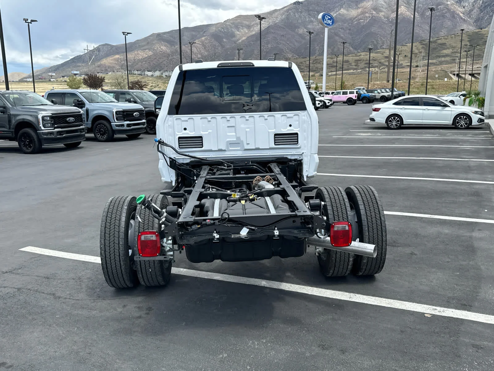 New 2026 Oxford White Ford F-550® XL image 8