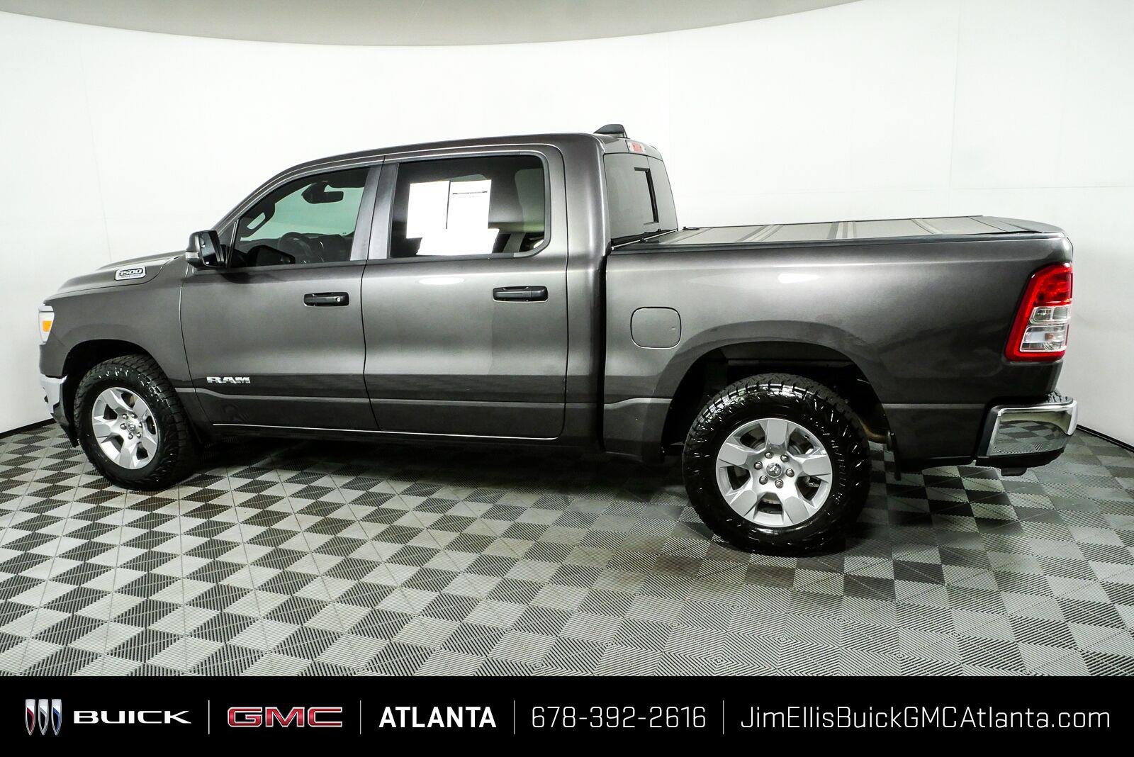 Used 2023 Granite Crystal Metallic Clearcoat Ram Big Horn image 29