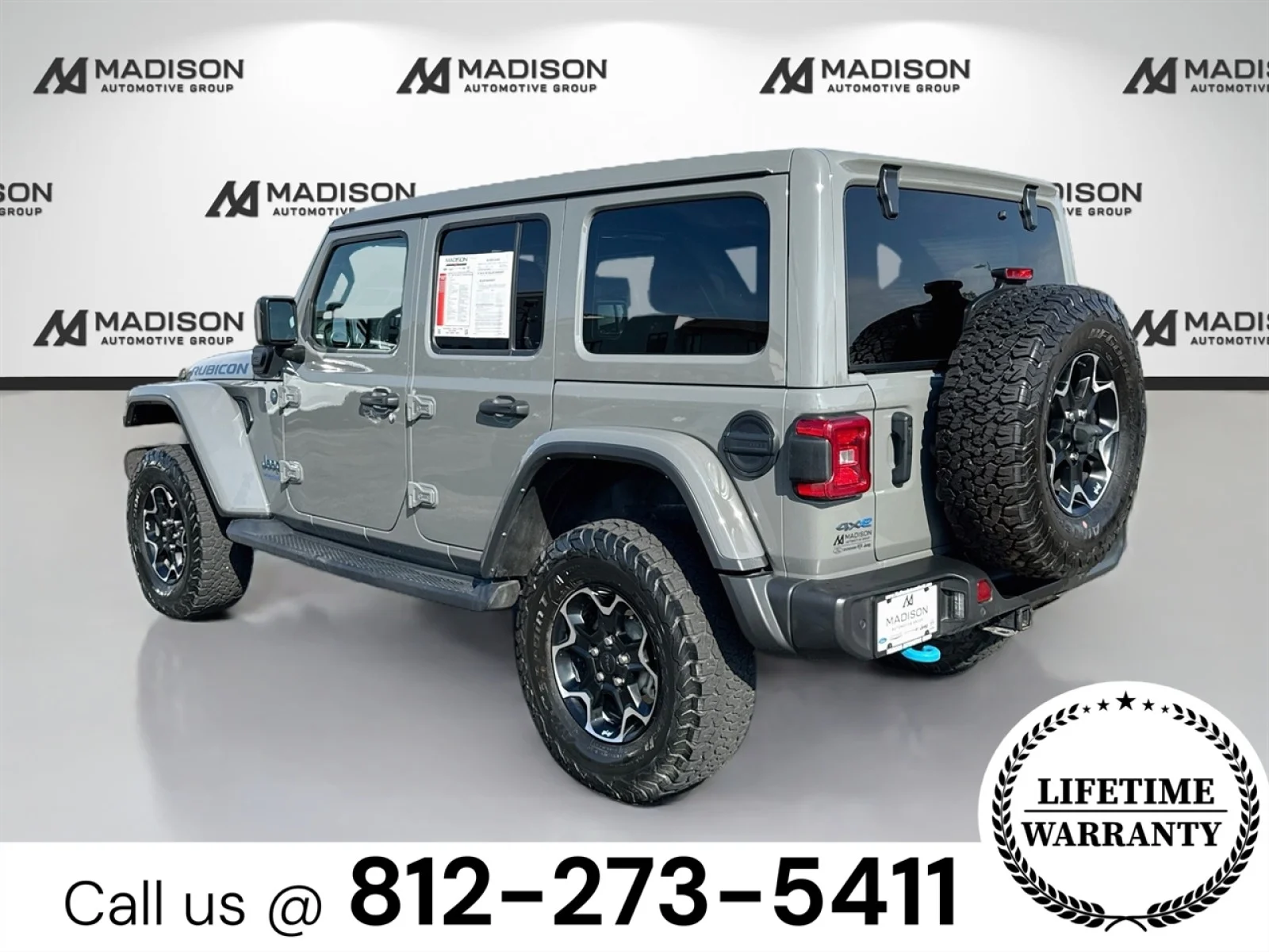 Used 2021 Gray Jeep Unlimited Rubicon image 7