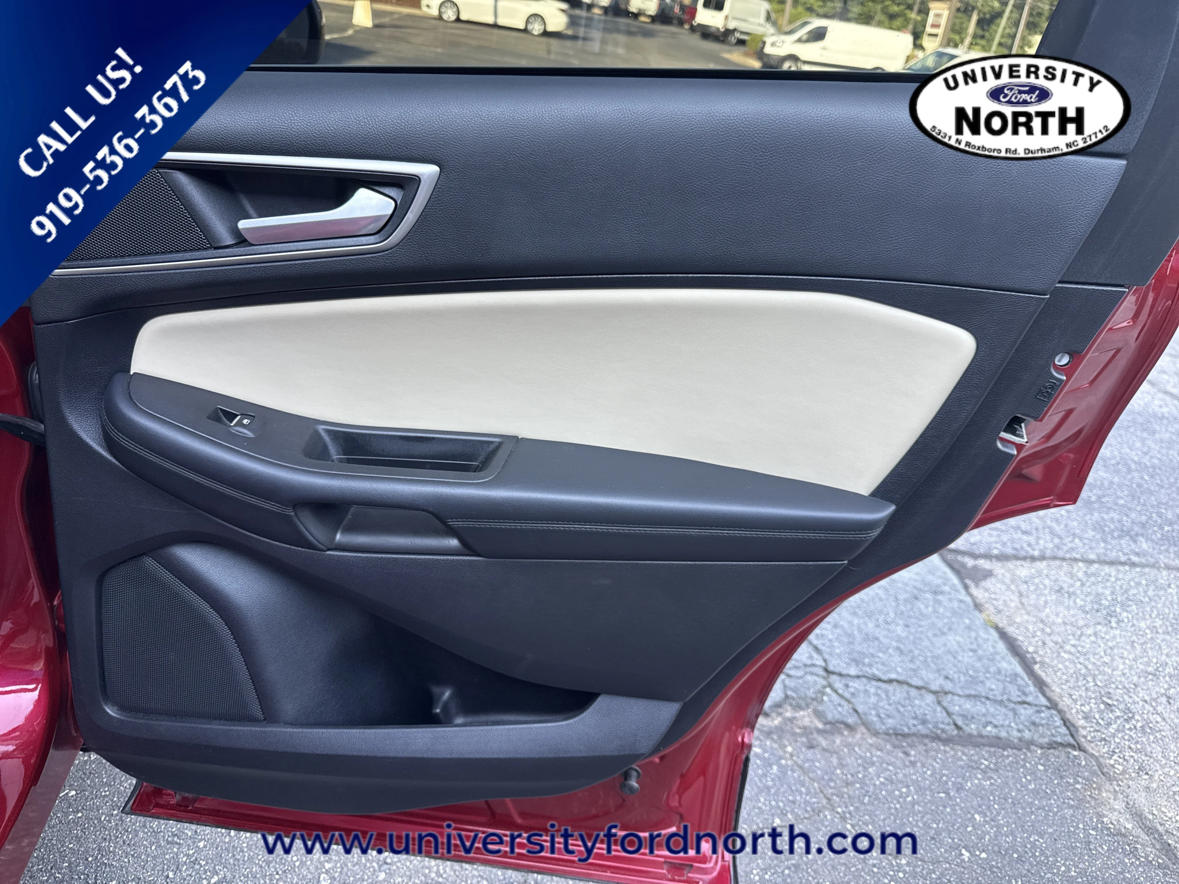 Used 2021 Rapid Red Metallic Tinted Clearcoat Ford SEL image 39