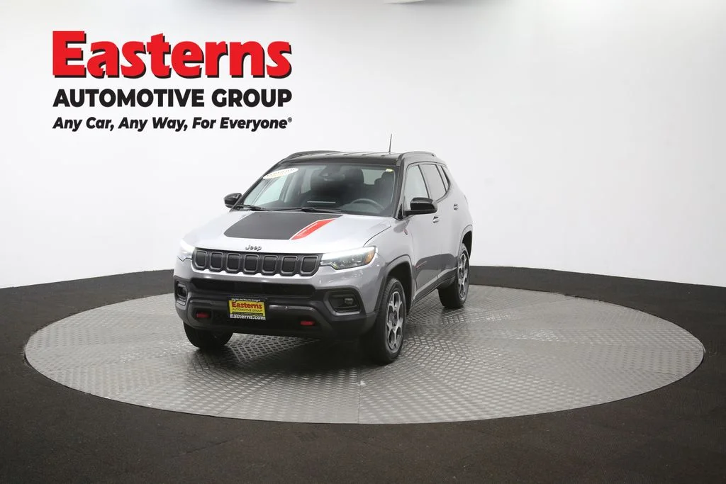 Used 2022 Silver Jeep Trailhawk image 54
