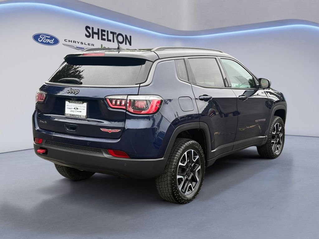 Used 2019 Blue Jeep Trailhawk image 6