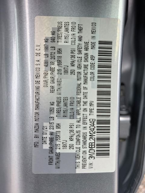 Used 2021 Silver Mazda Select image 25