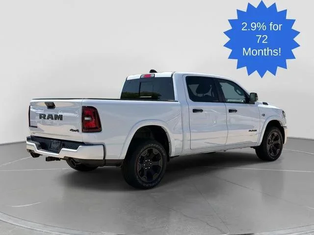 New 2026 Bright White Clear-Coat Exterior Paint RAM BIG HORN image 6