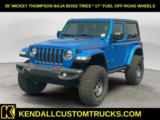 Used 2023 Blue Jeep Rubicon image 1