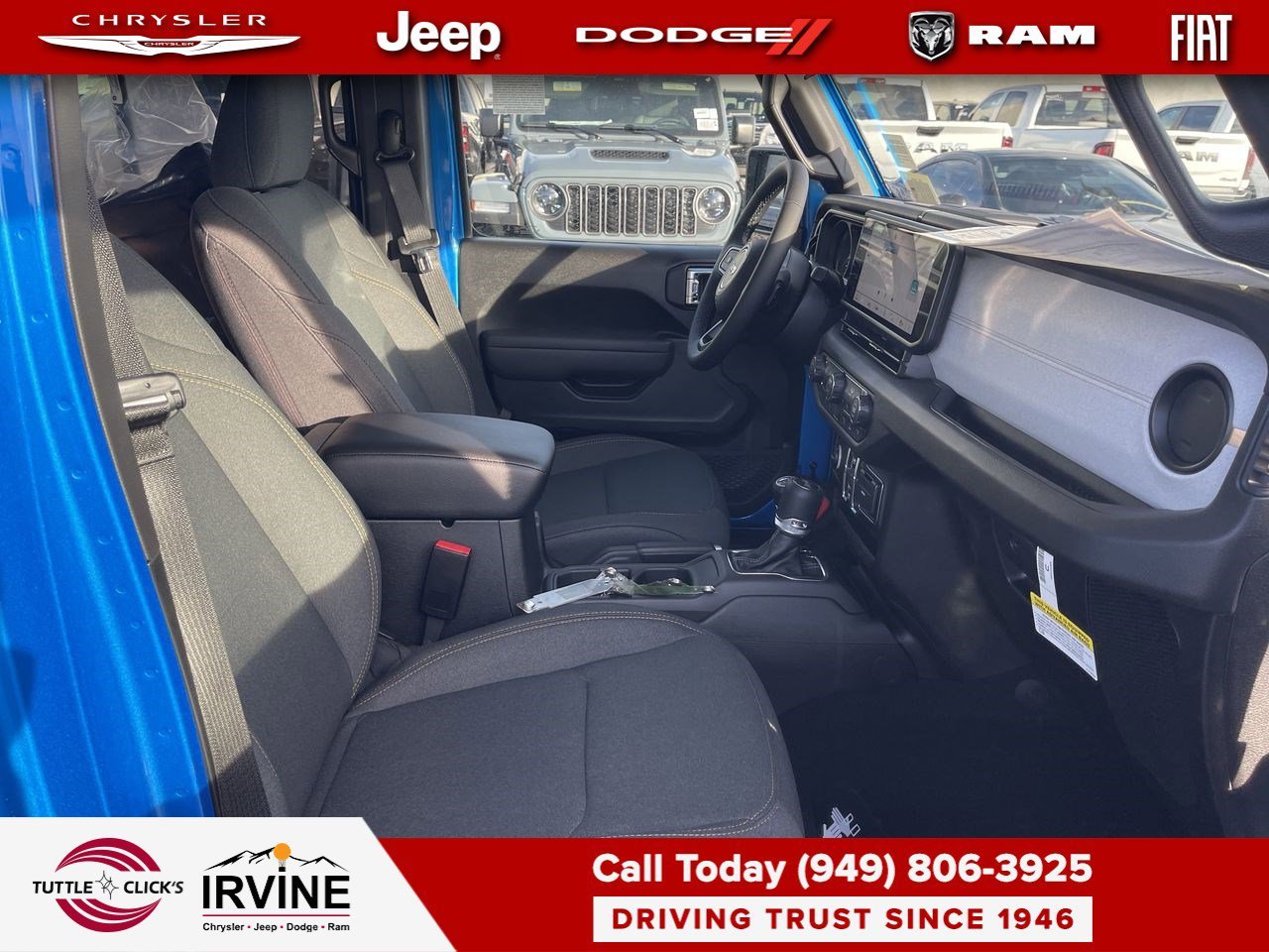 New 2026 Hydro Blue Pearlcoat Jeep Sport S image 16