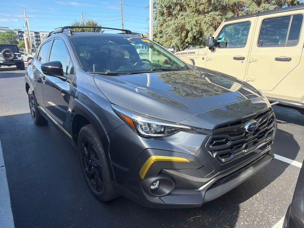 Used 2024 Gray Metallic Subaru Sport image 4