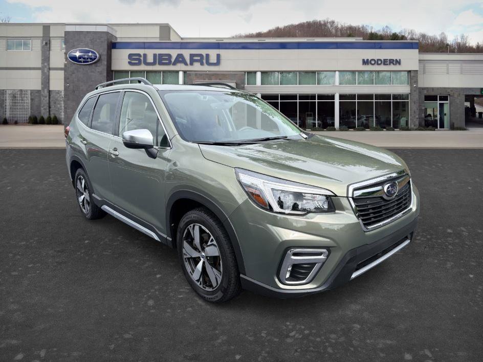 Used 2021 Jasper Green Metallic Subaru Touring image 3