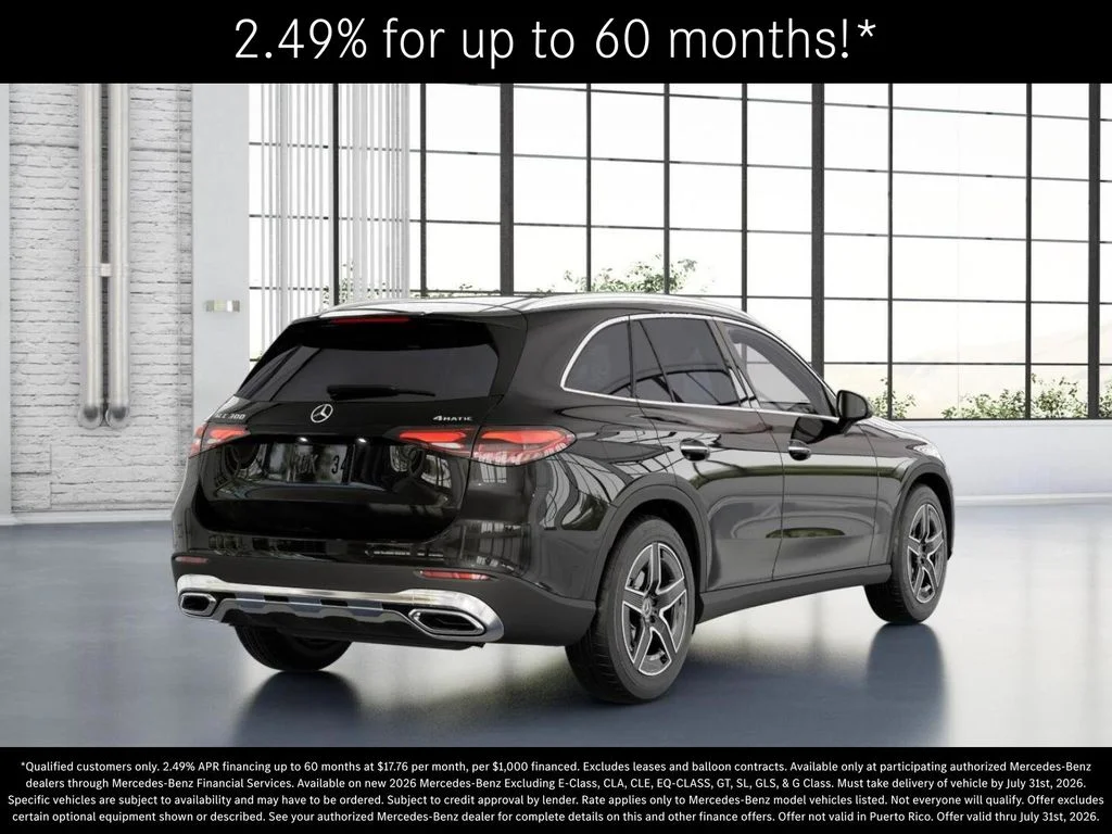 New 2026 Obsidian Black Metallic Mercedes-Benz GLC 300 image 22