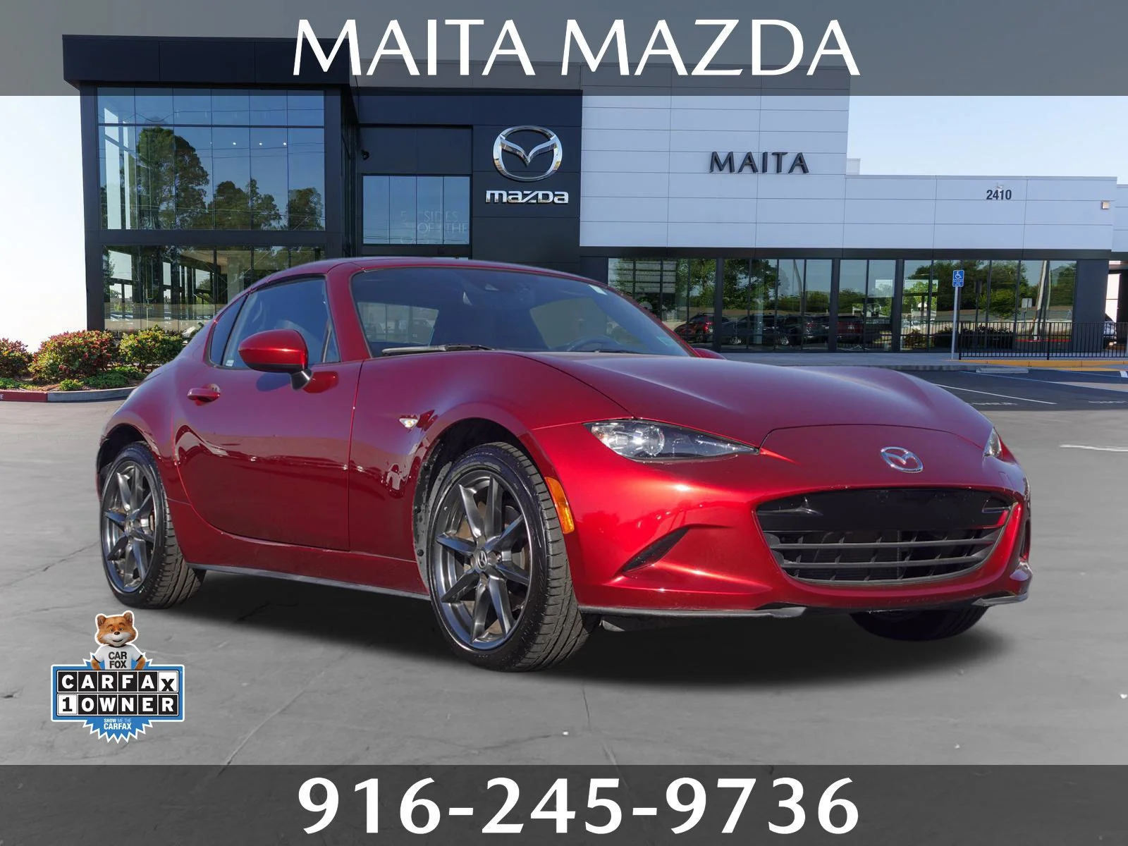 Used 2018 Red Crystal Mazda Grand Touring image 1