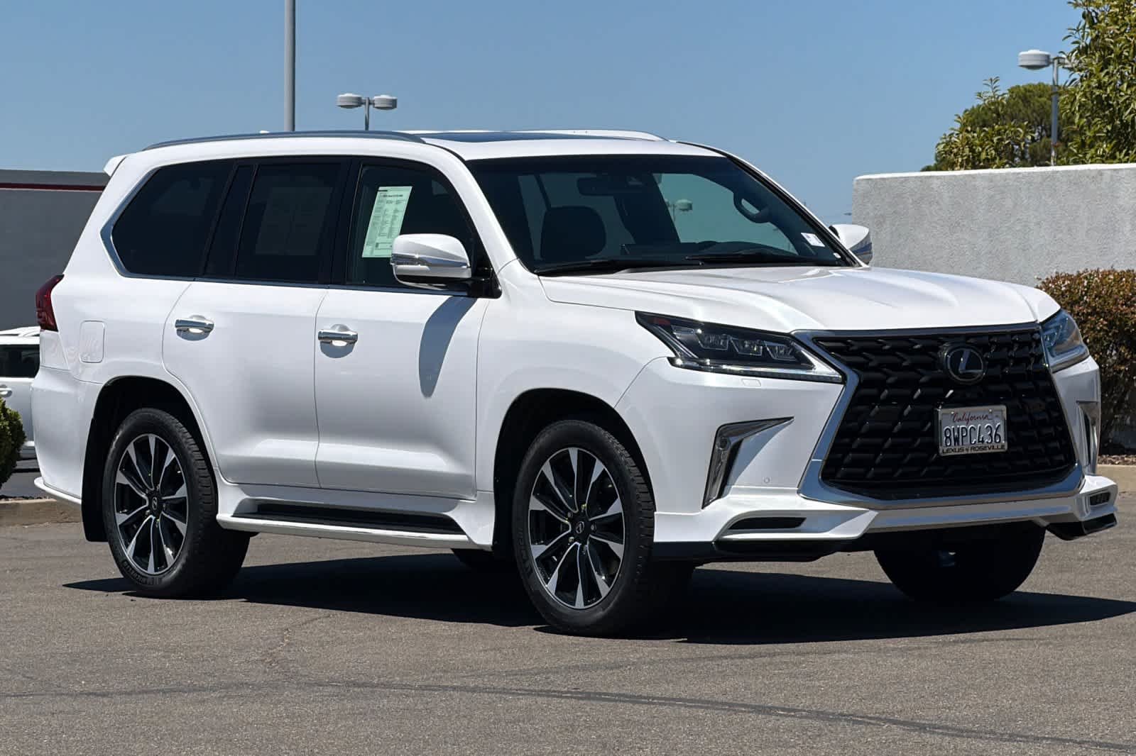 Certified Used 2021 EMINENT WHITE PEARL Lexus  image 5