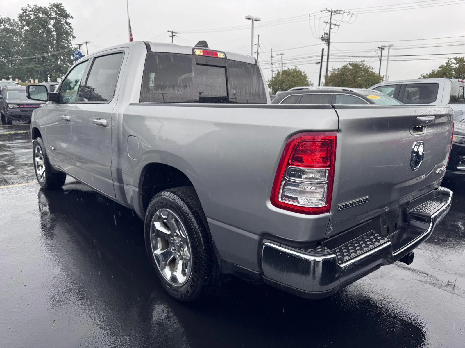 Used 2022 Billet Silver Metallic Clearcoat Ram Big Horn image 6
