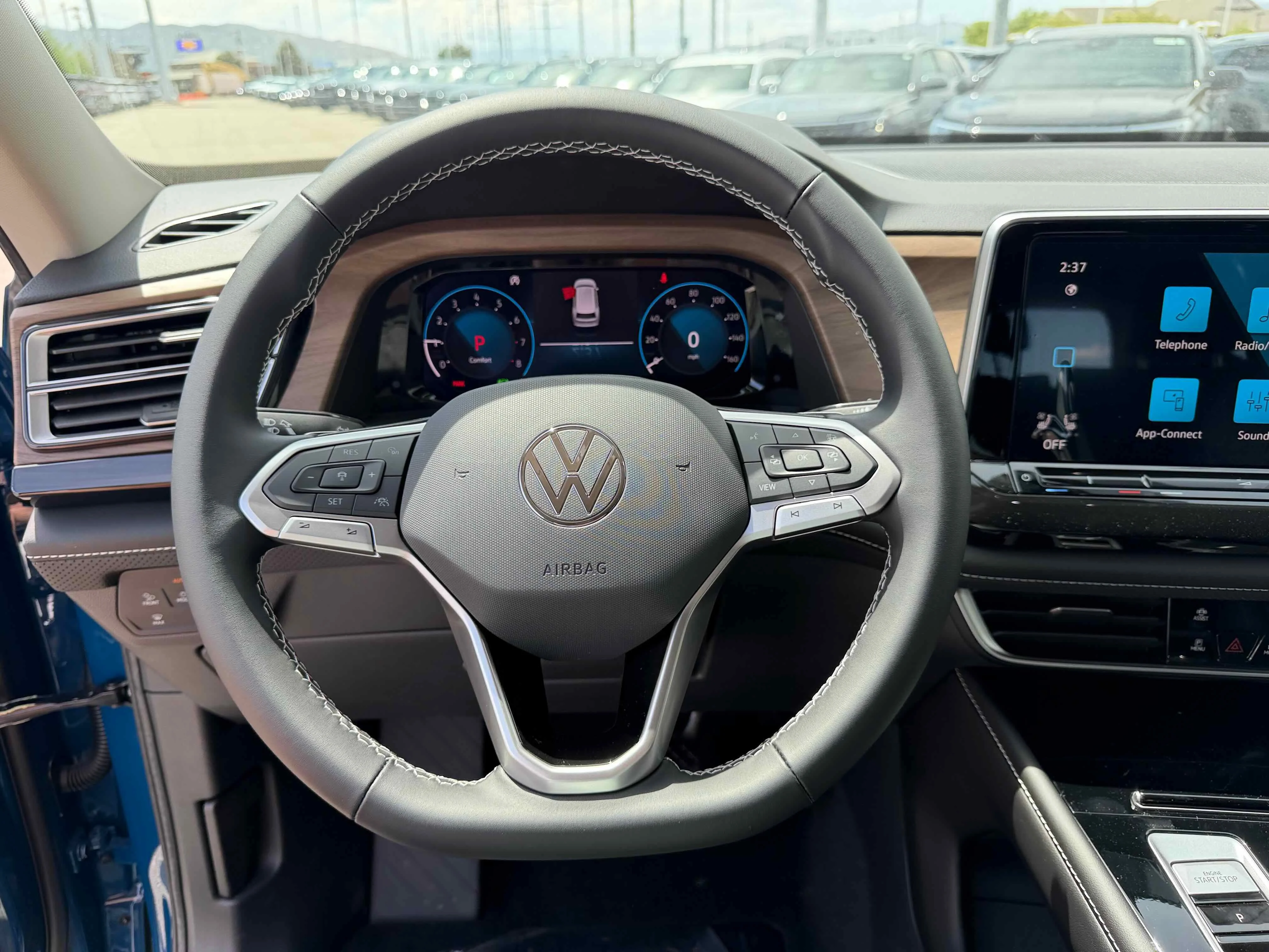 New 2026 Blue Volkswagen 2.0T SE w/Technology image 16