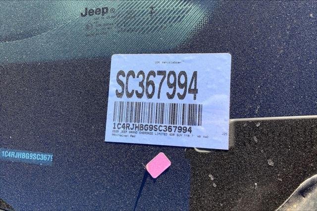 New 2025 Velvet Red Pearl-Coat Exterior Paint Jeep Limited image 29