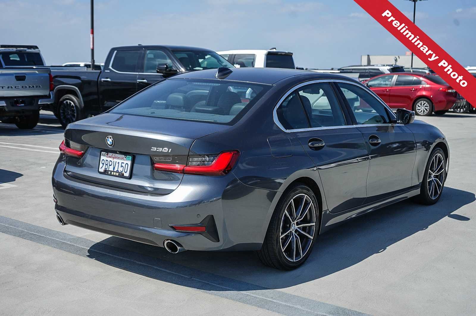 Used 2019 Mineral Gray Metallic BMW 330i image 6