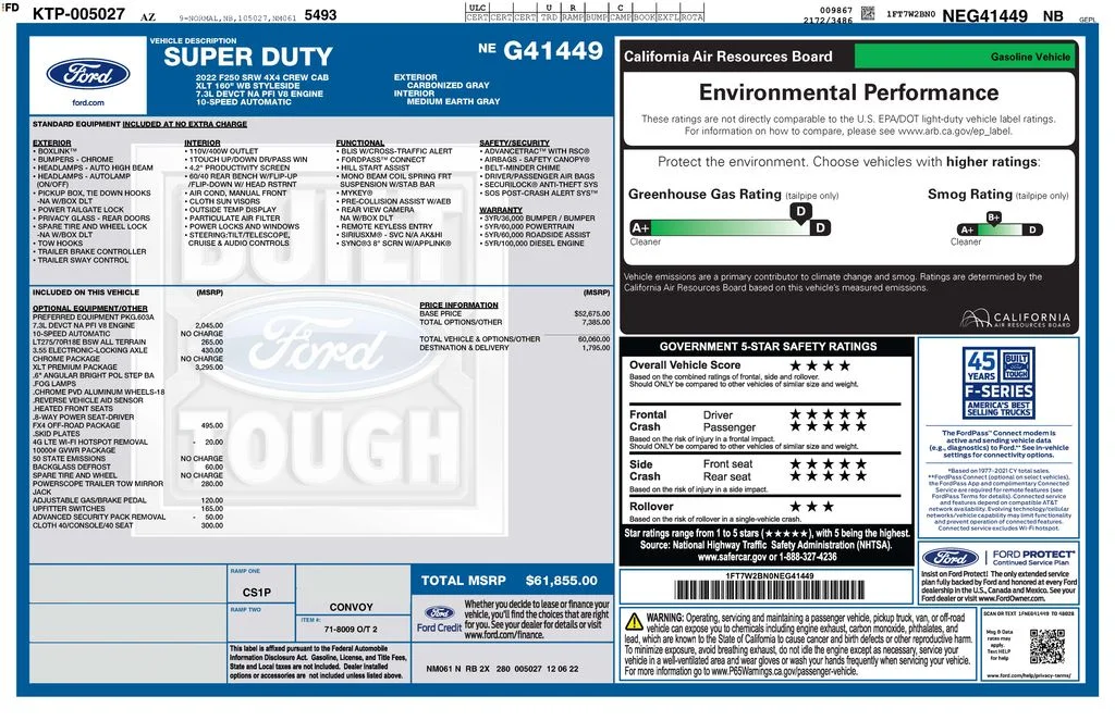 Used 2022 Gray Ford XLT image 4
