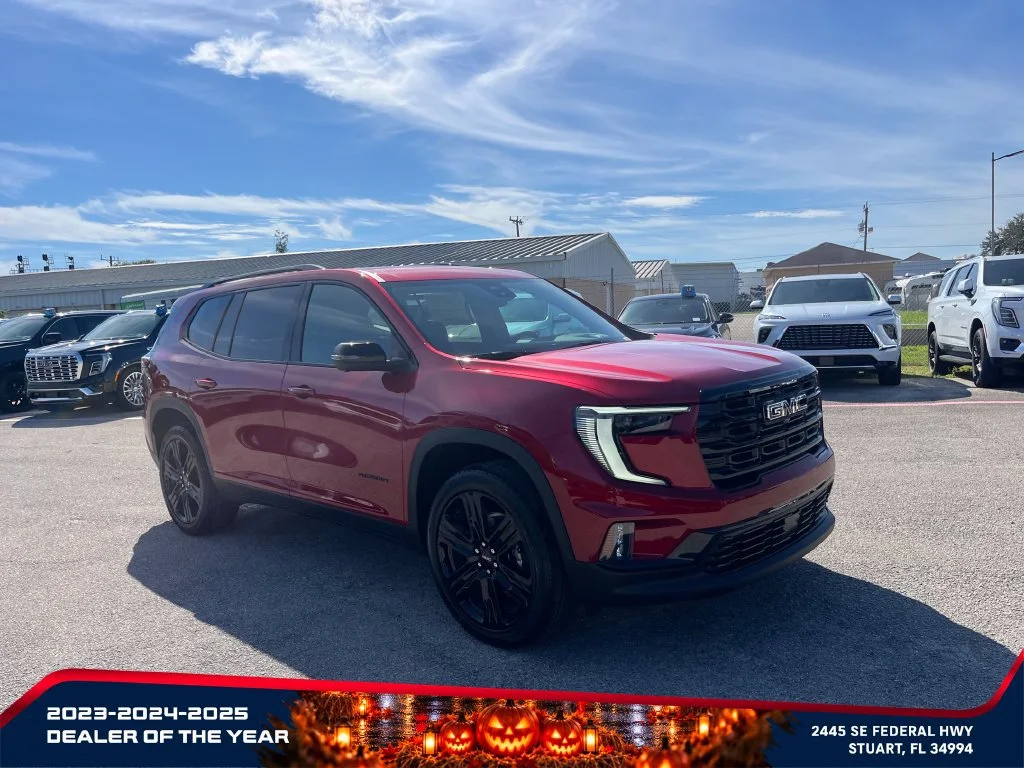 New 2027 Volcanic Red Tintcoat GMC Elevation image 2