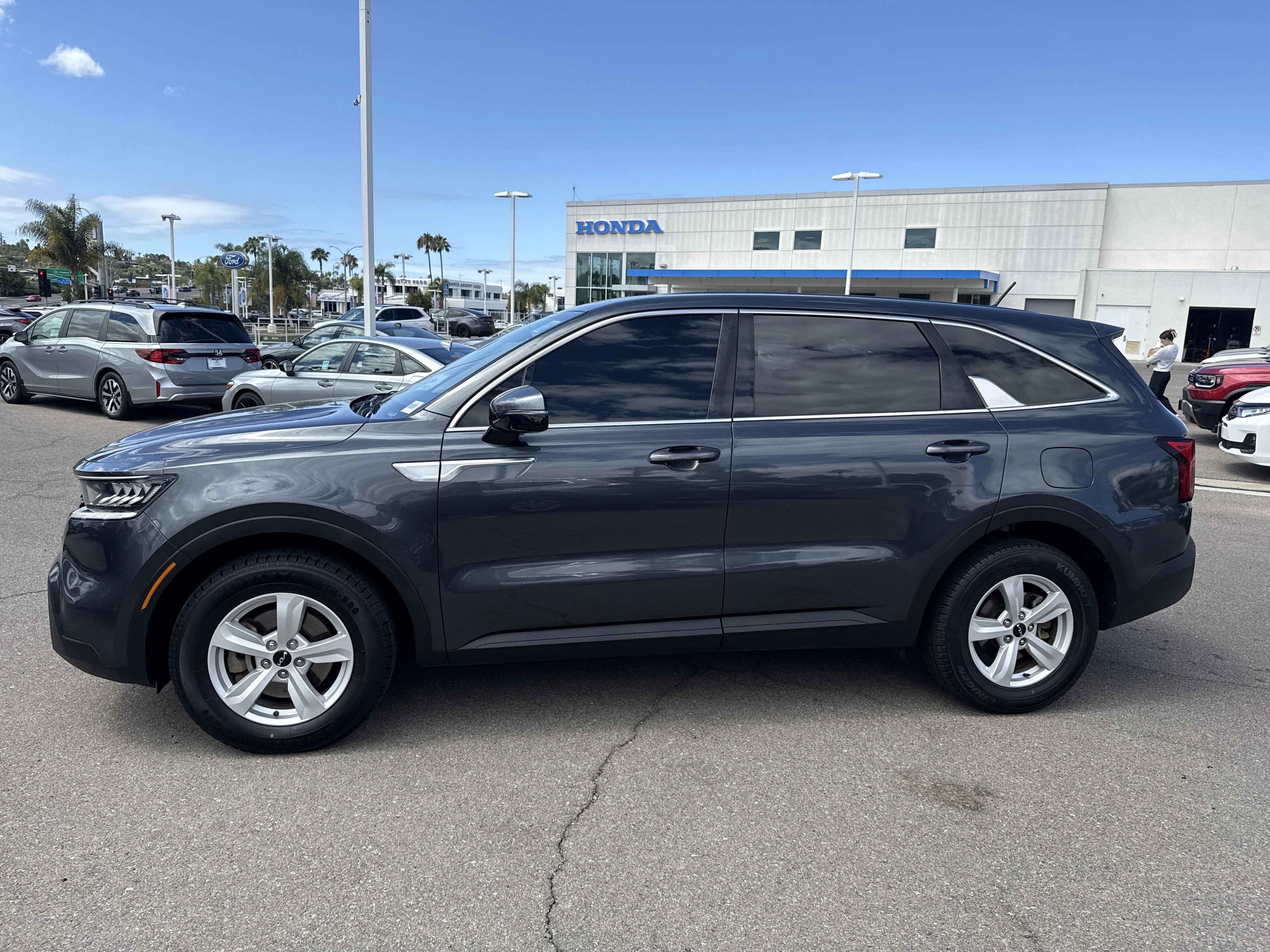 Used 2022 Kia Sorento LX with VIN 5XYRG4LC4NG117646 for sale in Vista, CA