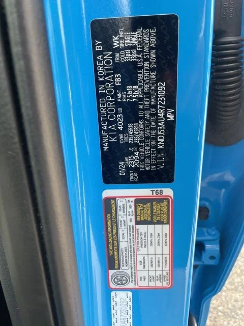 Used 2024 Surf Blue Kia GT-Line image 27
