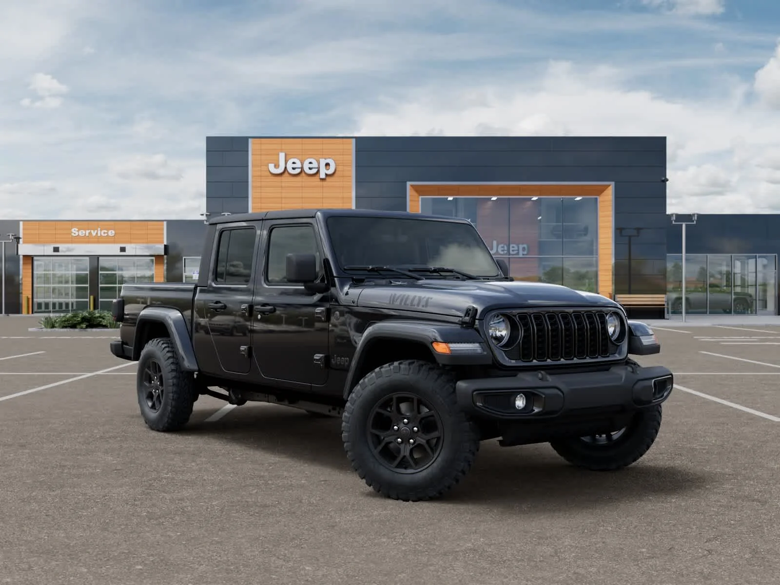 New 2026 Black Clearcoat Jeep Willys image 5