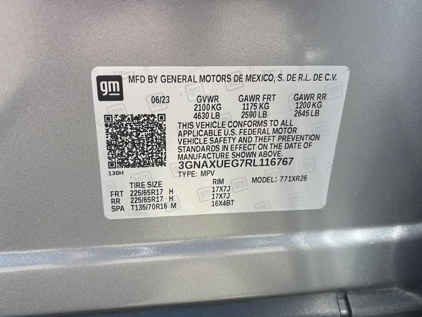 Used 2024 Sterling Gray Metallic Chevrolet LT image 10