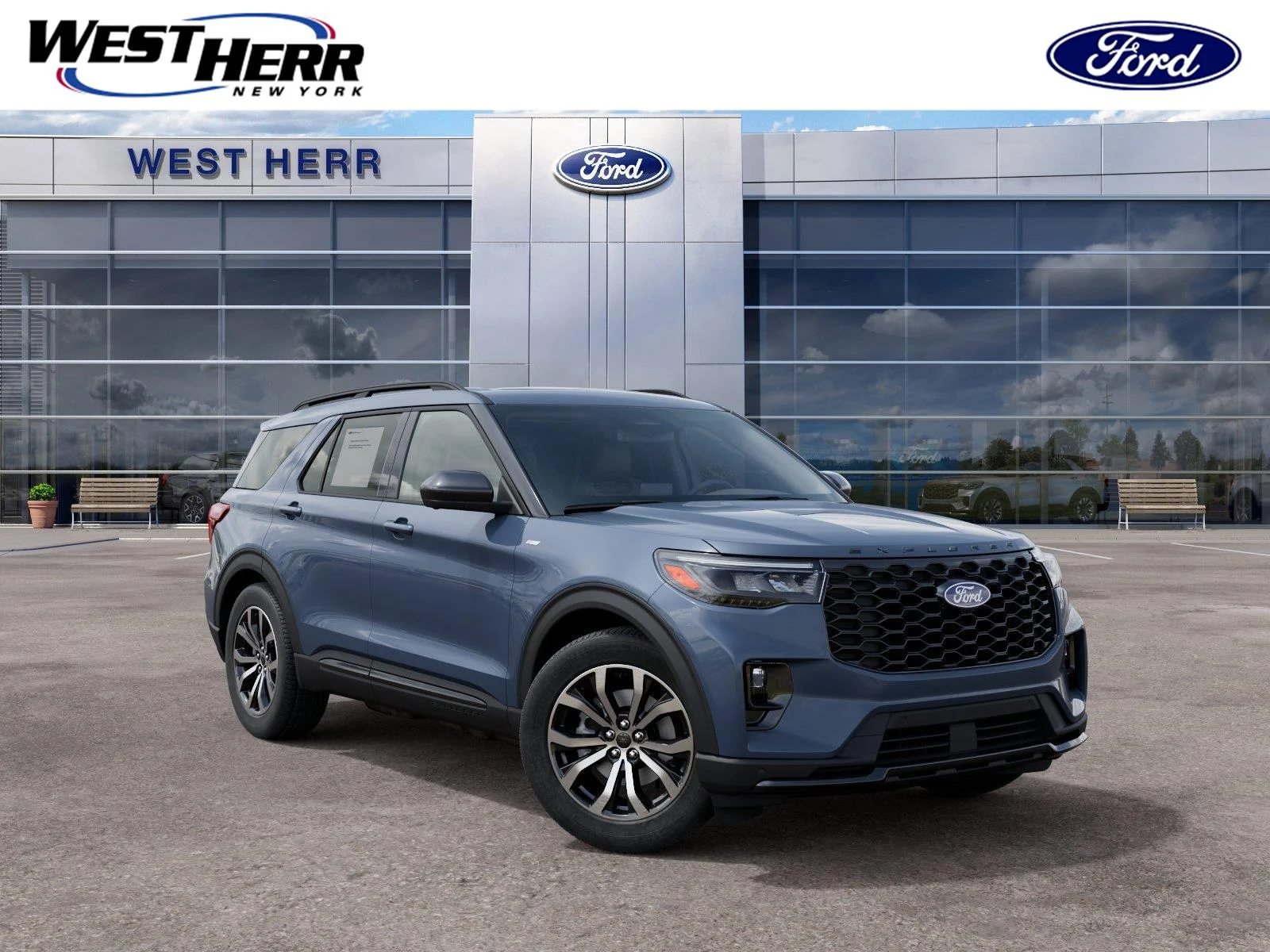 New 2027 Vapor Blue Metallic Ford ST-Line image 1