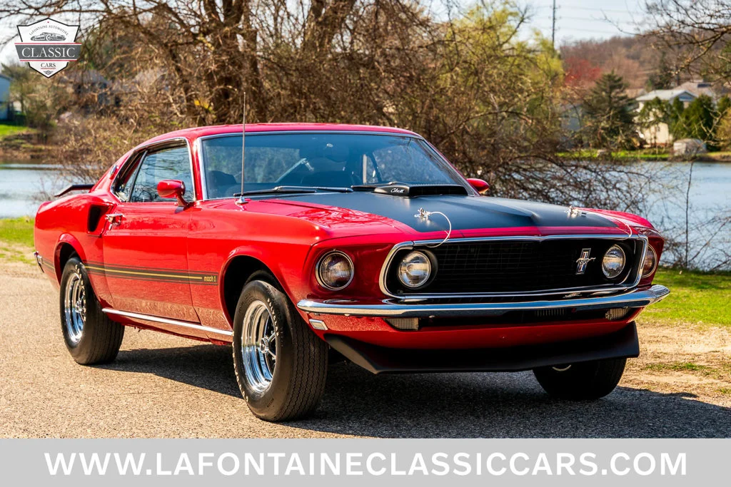 Used 1969 Red Ford Mach 1 image 88