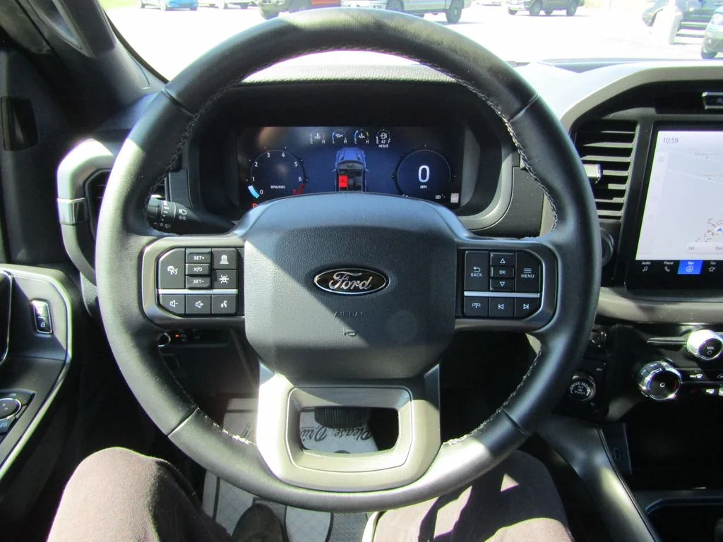 Certified Used 2024 Agate Black Metallic Ford XLT image 15