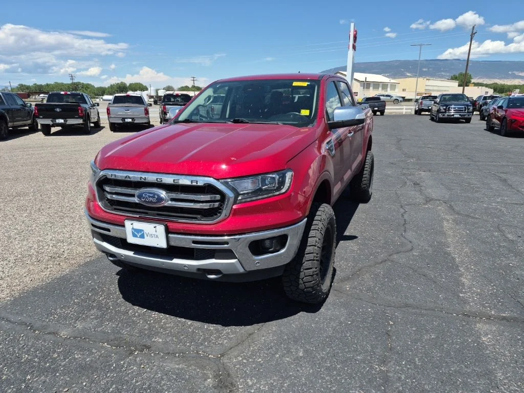 Used 2021 Red Ford Lariat image 4