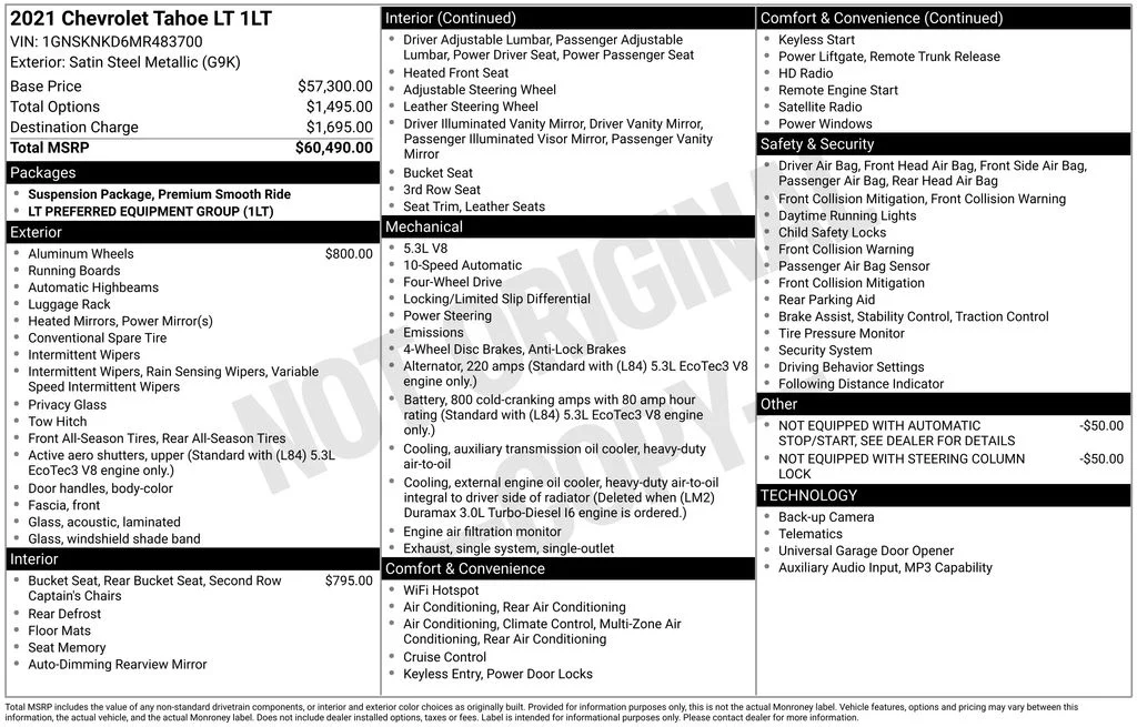 Used 2021 Gray Chevrolet LT image 6