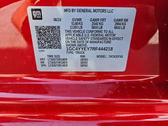 Used 2024 Red Hot Chevrolet ZR2 image 30