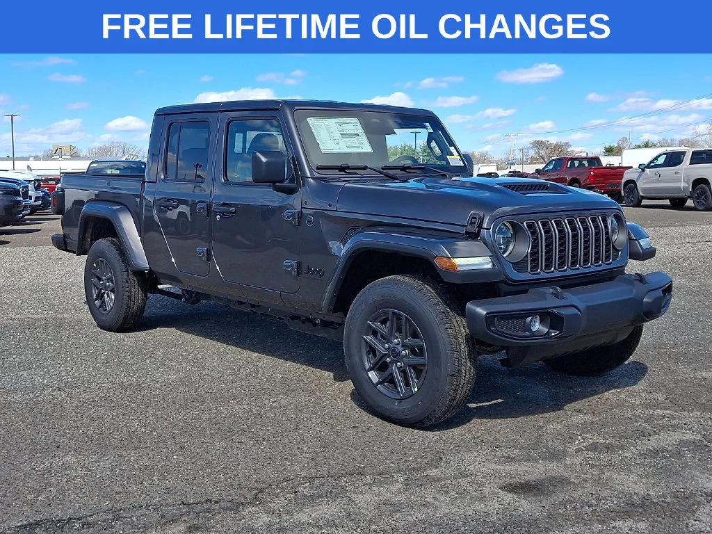 New 2026 Granite Crystal Metallic Clear-Coat Exterior Paint Jeep Sport S image 1
