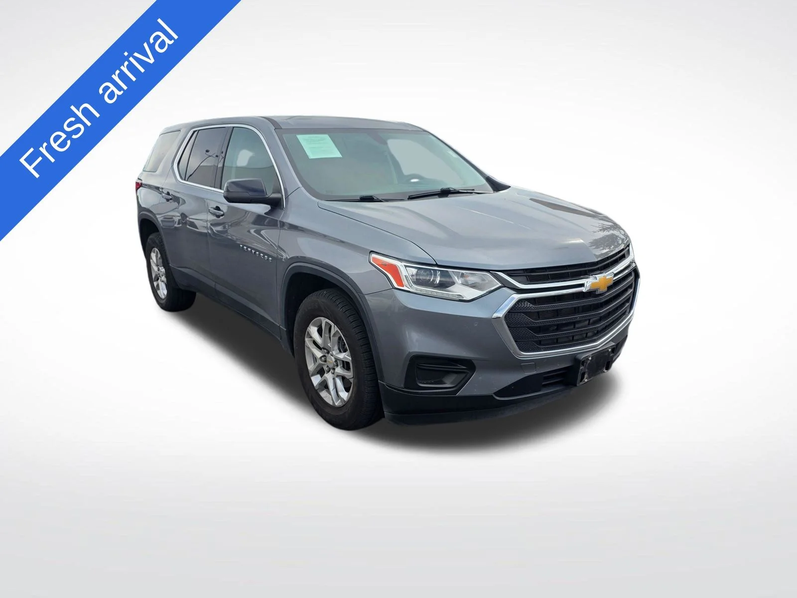 Used 2021 Satin Steel Metallic Chevrolet LS image 1