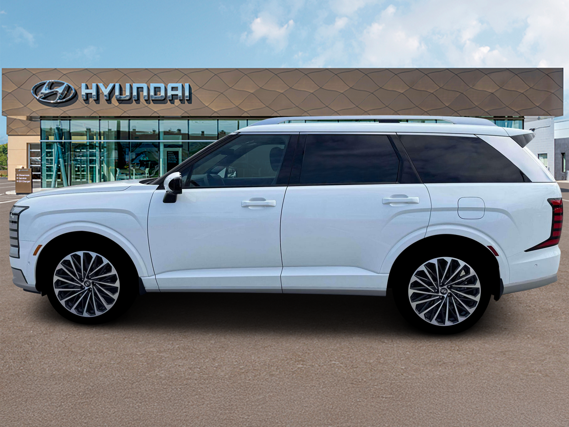New 2026 Creamy White Pearl Hyundai Calligraphy image 3