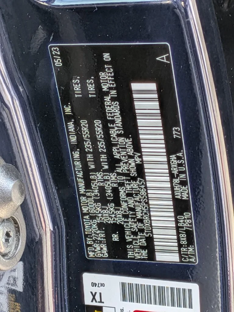 Used 2023 Blue Toyota Limited image 36