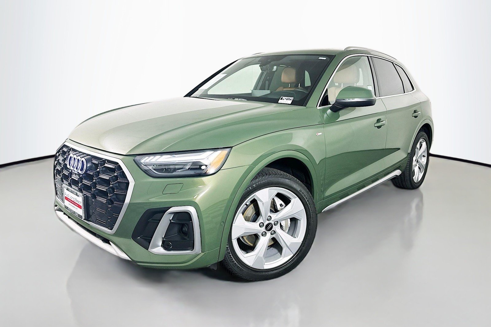 Used 2023 District Green Metallic Audi S line Prestige image 1
