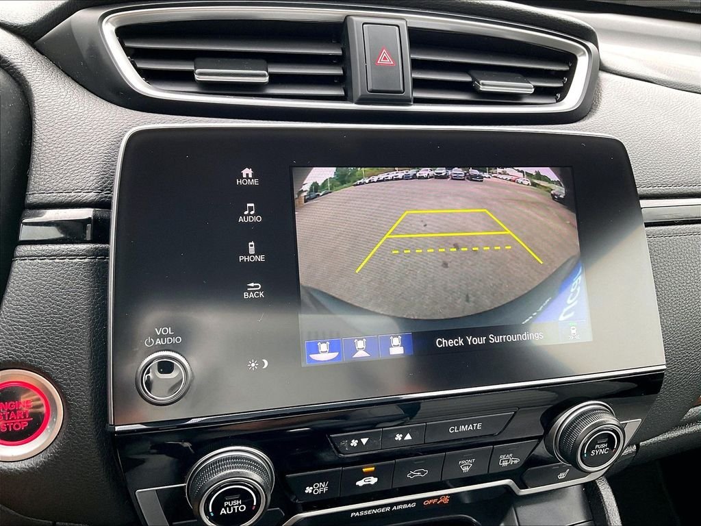 Used 2018 Obsidian Blue Honda EX image 19