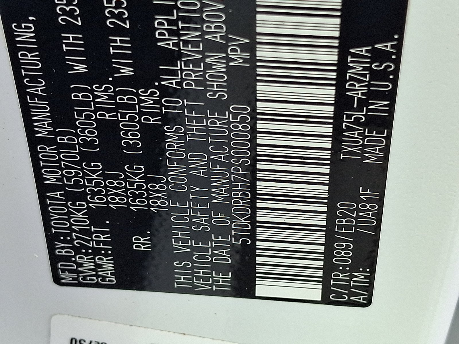 Used 2023 Wind Chill Pearl - 089 Toyota XLE image 29
