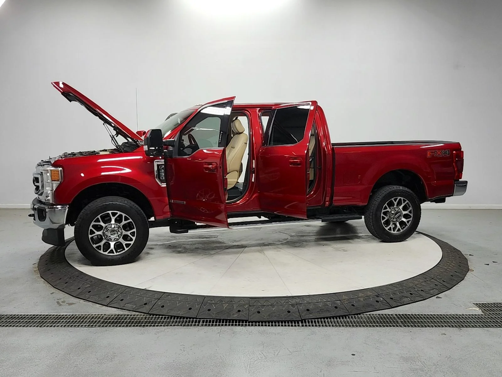 Used 2021 Red Ford Lariat image 12