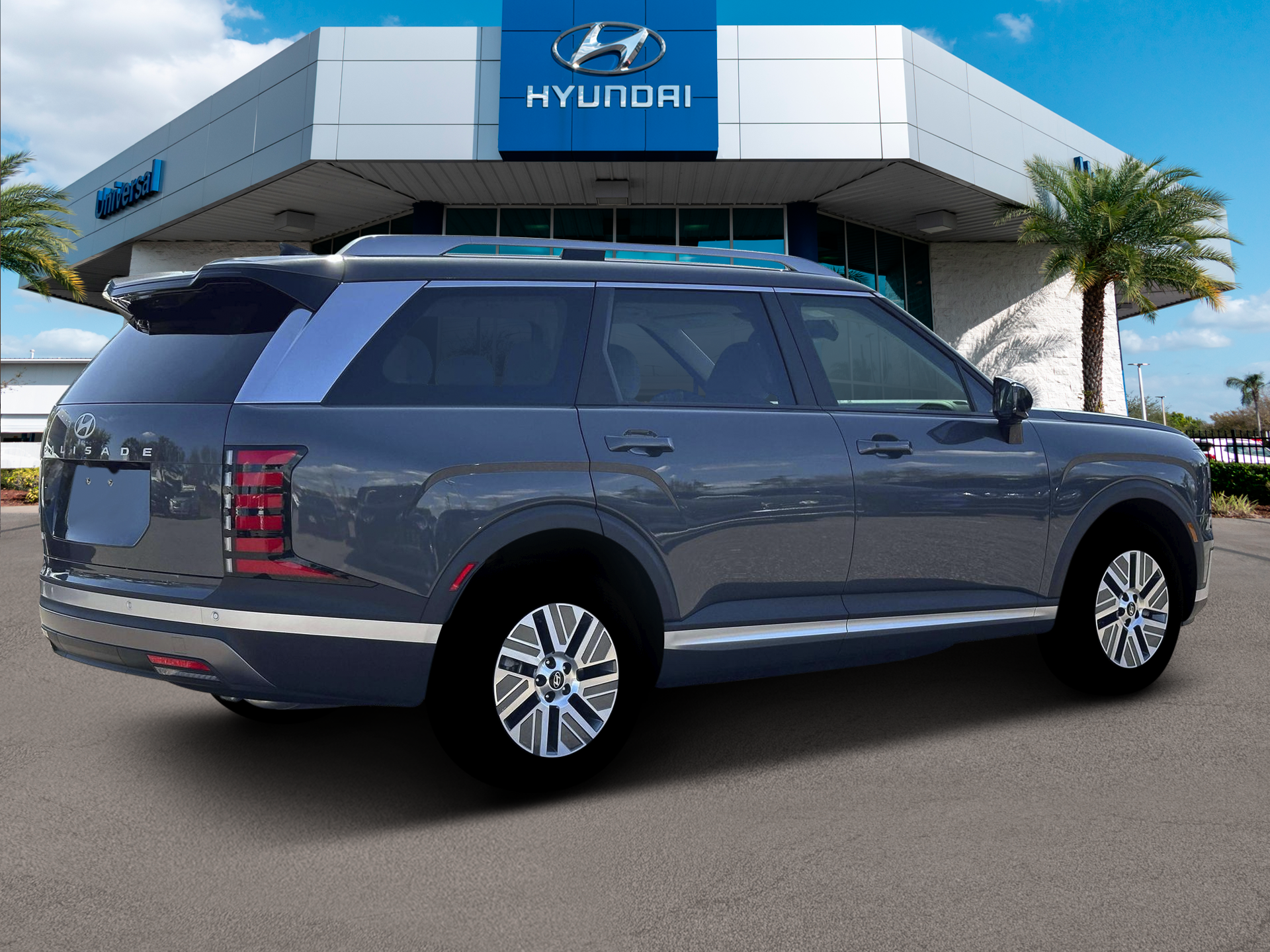 New 2026 Gray Hyundai Blue SEL 8P image 5