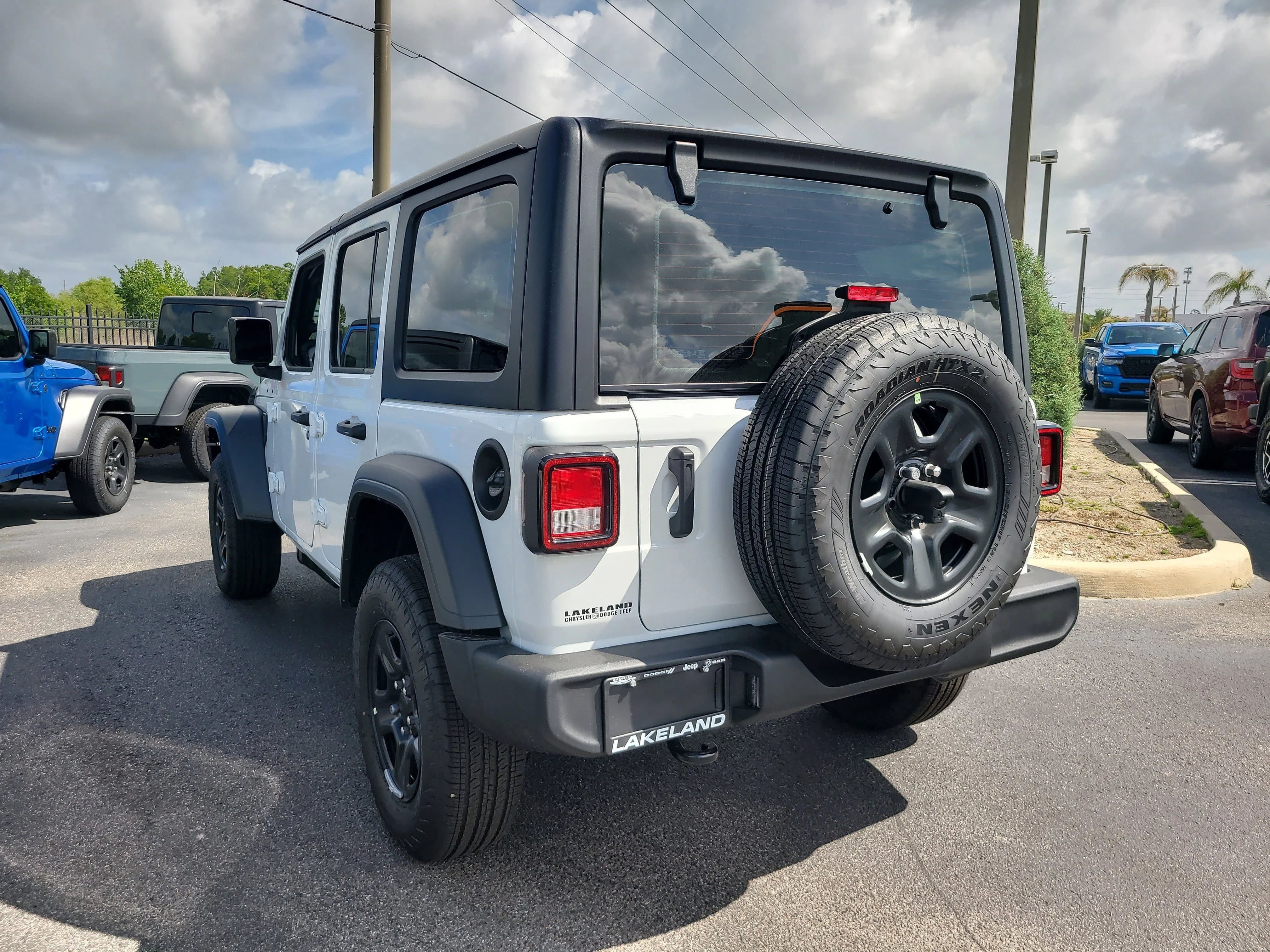 New 2026 Bright White Clearcoat Jeep Sport image 8