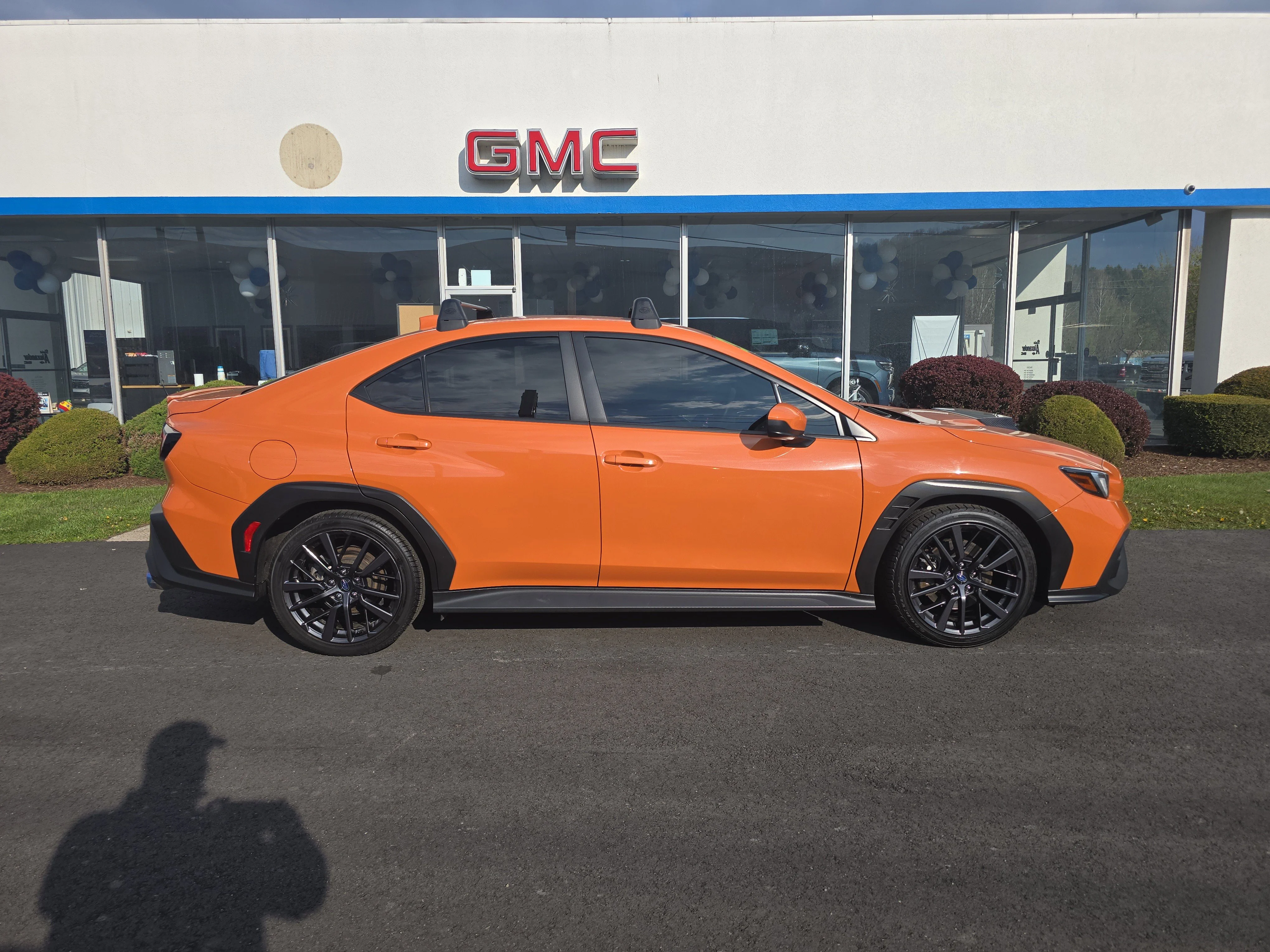 Used 2023 Solar Orange Pearl Subaru Premium image 2