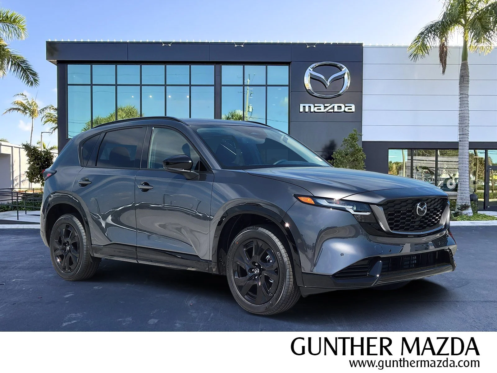 New 2026 Machine Gray Metallic Mazda 2.5 S Premium Plus AWD image 1